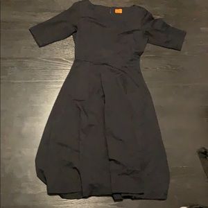Women’s Fit Flair Midi Dress for Work